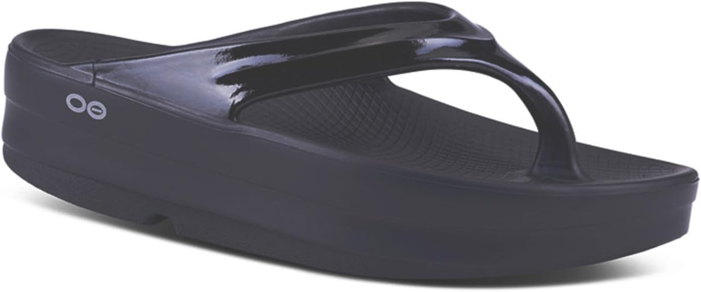 Amazon | ウーメガ ブラック M4W6 23cm トング サンダル リカバリー